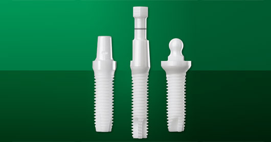 aesthetic zirconia implant